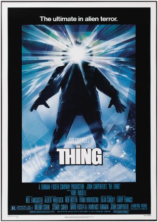 The Thing Vintage Movie Poster Art Print - A0,  A1,  A2,  A3,  A4 Sizes
