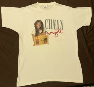 Vintage Chely Wright T - Shirt White Extra Large 1990s