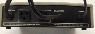 Kodak EC - K Solid State Dissolve Control For Slide Projectors Vintage Video Audio 4