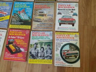 12 - 1969 Vintage 60 ' s Popular Mechanics Magazines complete year Vietnam Era 5