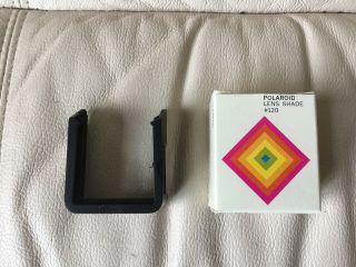 Polaroid Sx - 70 2 Piece Accessory Set Lens Shade And Accessory Holder