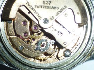 HELVETIA 25 Jewel Automatic vintage watch CAL 837 Movement 5