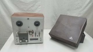 Vintage Akai Four Track Stereophonic Reel To Reel Recorder Speakers