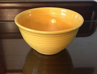 Vintage Bauer Pottery Yellow Ring Ware Bowl 18,