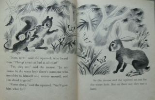 Vintage Little Golden Book A DAY IN THE JUNGLE w/dust jacket 1st edition 7