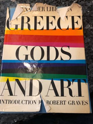 Alexander Liberman Greece Gods And Art Robert Graves Viking 1968