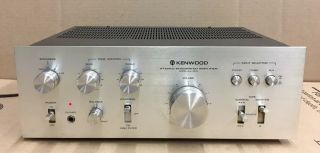 Kenwood Model Ka - 3500 Integrated Stereo Amplifier