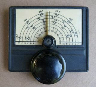 Vintage Millen Radio Tuning Dial Homebrew Project Ham Shortwave