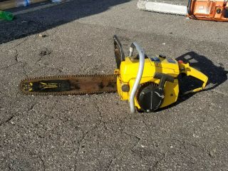 Vintage C - 10 mcculloch chainsaw 2