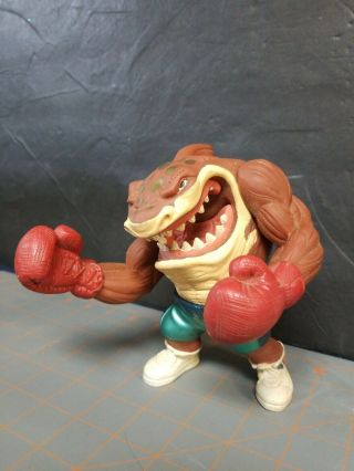 Street Sharks Big Slammu Boxer Action Figure Mattel 1995 Street Wise Designs VTG 2