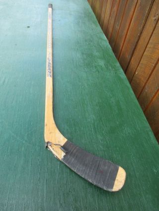 Vintage Wooden 58 " Long Hockey Stick Sher - Wood Pmp 6087 Sr