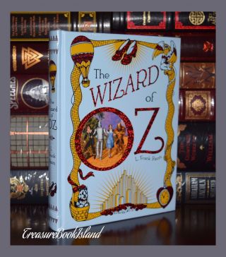 The Wizard Of Oz By Frank Baum Leather Bound Collectible Deluxe Ed