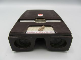 Vintage Kodak Kodaslide Stereo Viewer Ii 115 Volt / 12 Watts - Lights Up Read
