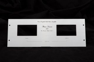 Phase Linear Model 400 Amplifier Front Panel Face Plate