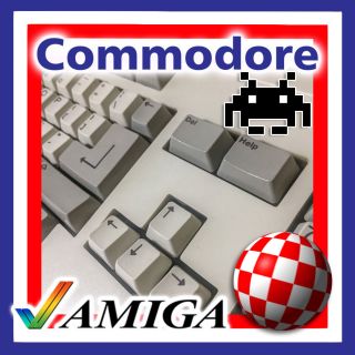 Commodore Amiga 500,  A500 Plus,  A2000,  A3000,  A4000 Mechanical Keyboard Key Caps