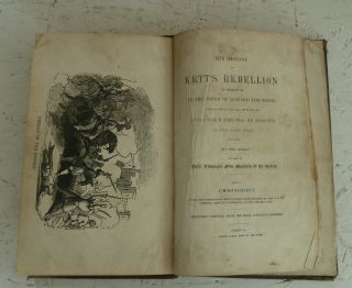 Vintage Book C1850 The History Of Kett 