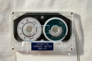 ABEX Cassette Torque Meter Test Tape CT - 100WR Wide Range 2