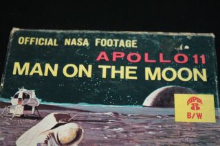 Vtg NASA Man on the Moon 8MM Film Apollo 11 - RM= 2