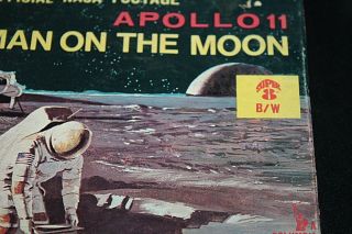 Vtg NASA Man on the Moon 8MM Film Apollo 11 - RM= 3