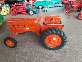 Vintage Plastic Allis Chalmers 6 " Farm Tractor Model Kaysun Inc Manitowoc Wi