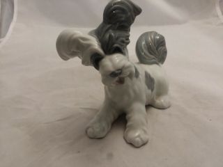Lladro Porcelain Skye Terrier Dog Figurine Vintage Statue 4643