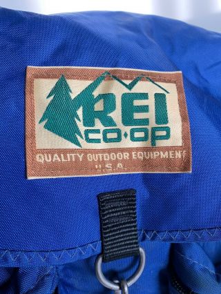Vintage 1970s REI Co - Op Blue Day Pack Backpack 2