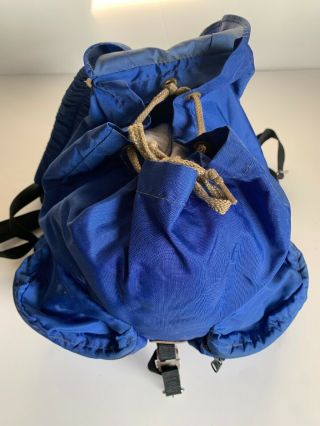 Vintage 1970s REI Co - Op Blue Day Pack Backpack 6