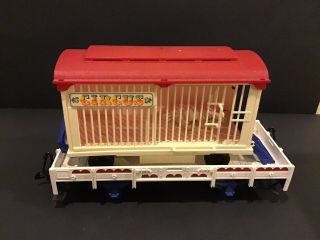 Lgb Train Cassa Circus Flat Bed Freight Cars Wagon Vintage Germany G Scale Gauge