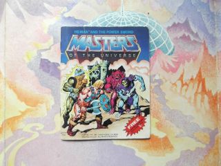 Vintage Masters Of The Universe Mini - Comic Book,  He - Man Power Sword,  Cover