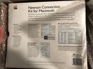 Vintage Newton Apple Computer MessagePad Connection Kit For Macintosh 2