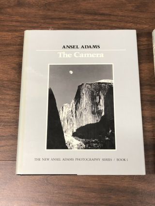 Ansel Adams 3 volume Set The Camera (3rd ed. ) The Negative (1st ed. ) The Print (3rd 2
