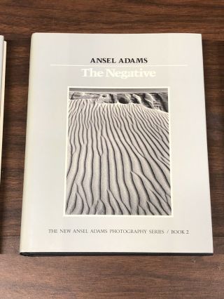 Ansel Adams 3 volume Set The Camera (3rd ed. ) The Negative (1st ed. ) The Print (3rd 3