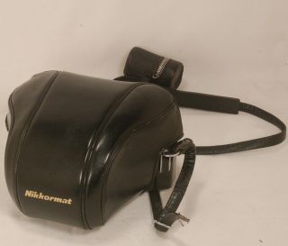 Vintage Nikkormat FT - 1 Film Camera with Nikon Nikkor - H Auto 1:2 – 50mm Lens & Ca 7