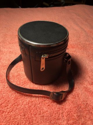 Vintage Chinon 1 : 17 55 MM Lens With Leather Case 6