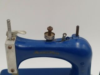 Vintage Junior Miss Sewing Machine Metal Hand Crank Toy Artcraft Metal Products 4