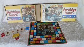 Vintage 1971 The Partridge Family Board Game From Milton Bradley.