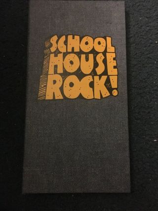 Vintage 1996 School House Rock Box Set,  4 Audio Cds; Kid Rhino,  Complete