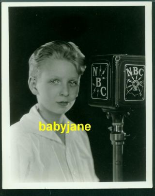 George P Breakston Vintage 8x10 Photo Child Actor Portrait 1930 