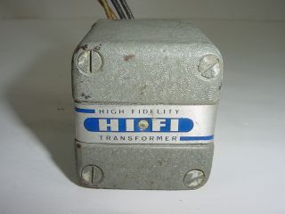 Vintage Stancor A - 6199 Hi - Fi High Fidelity Tube Amplifier Mic Input Transformer