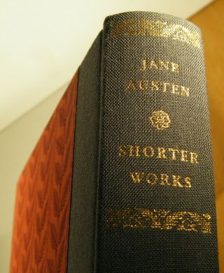 Shorter By Jane Austen Folio Society 1975