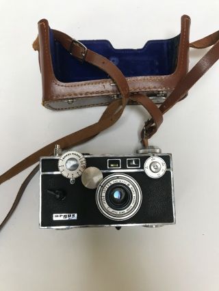 Vintage Argus C3 Rangefinder Film Camera With Case
