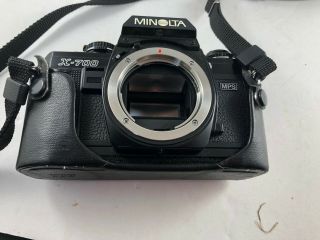 Vintage Camera Part Body Only Minolta X - 700 Mps 7066