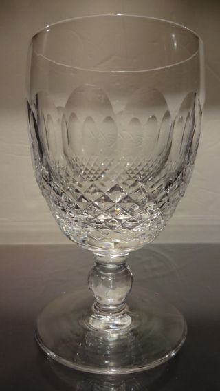 Vintage Waterford Crystal Colleen (1953 -) Claret Wine Glass 4 3/4 " 5 Oz