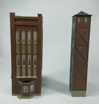 Vintage Ho Scale Train Building Detailed Country House.  Model Factory