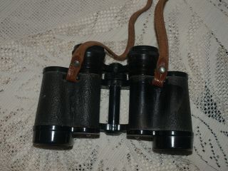 Vintage Nippon Kogaku 8x30 8.  5 Degrees Binoculars with Case 2
