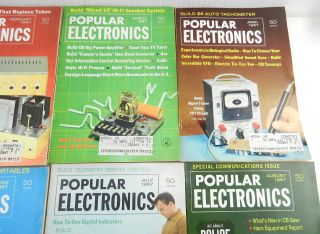 POPULAR ELECTRONICS Magazines 1967 
