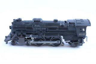 Vintage Lionel O Gauge No.  8142 Steam Engine 4 - 4 - 2 Locomotive