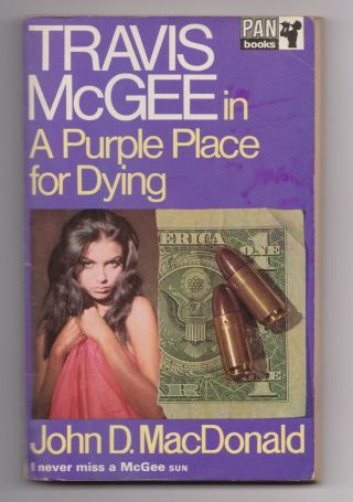John D.  Macdonald A Purple Place For Dying Pan Paperback 1969 P/b Travis Mcgee