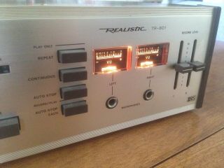 Realistic TR - 801 8 Track Stereo Tape Recorder / Player 4