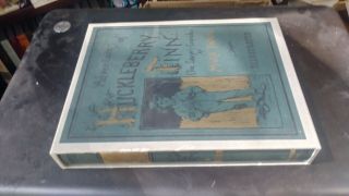 First Edition Library Adventures Of Huckleberry Finn Mark Twain Facsimile w/case 2